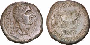 Ibero-Roman - Caesar Augusta - As; Augustus ... 