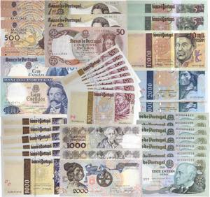 Paper Money - Banco de Portugal - Lot (31 ... 