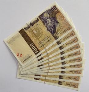 Paper Money - Banco de Portugal - Lot (10 ... 