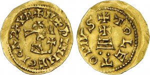 Visigoth - Egica (687-702) - Gold - ... 