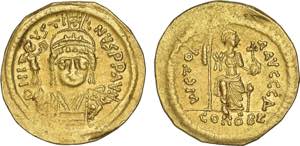 Bizantinas - Justino II (565-578) - Ouro - ... 