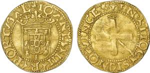 D. João III - Ouro - Cruzado; módulo ... 