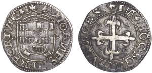 D. João III - Tostão; o-o; Porto; NN ... 