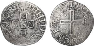 D, Filipe II - Meio Tostão; PORT; G.07.04; ... 