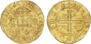 D. Filipe III - Ouro - 4 Cruzados; L B-IIII; ... 
