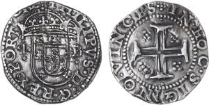 D. Filipe III - Tostão; L-B; ressalto no ... 