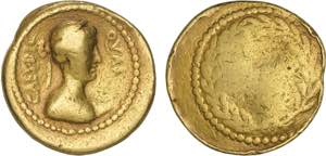 Roman - Julius Caesar (49-44 BC) - Gold - ... 