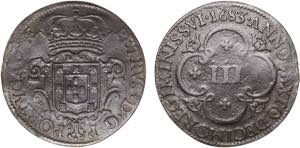 D. Pedro Príncipe Regente - III Réis 1683; ... 