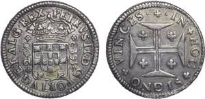 D. Pedro II - Doze Vinténs 1689; G.61.04; ... 