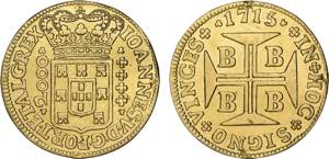 Portugal - D. João V (1706-1750) - Gold - ... 