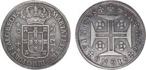 D. Maria I e D. Pedro III - Cruzado Novo ... 