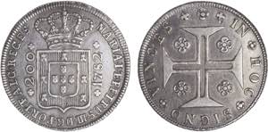 D. Maria I e D. Pedro III - Doze Vinténs ... 