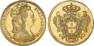 D. Maria I - Ouro - Peça 1795 R; G.33.11, ... 