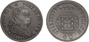 Portugal - D. João VI (1816-1826) - Pataco ... 