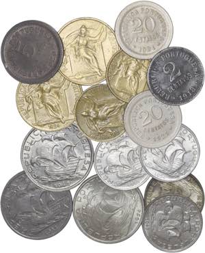 Portugal - Republic - Lot (15 coins) - 10$00 ... 