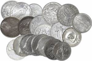 República - Lote (20 moedas) - 10$00 1928, ... 