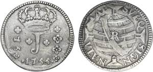 Brazil - D. José I (1750-1777) - 75 Réis ... 