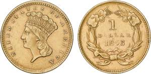 Estados Unidos da América - Ouro - 1 Dollar ... 