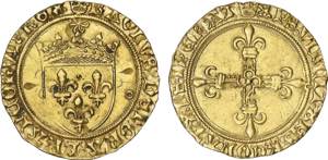 França - Charles VIII (1483-1497) - Ouro - ... 