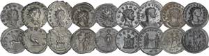 Romanas - Império - Lote (9 moedas) - ... 