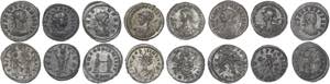 Romanas - Império - Lote (8 moedas) - ... 