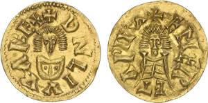 Visigodas - Liuva II (601-603) - Ouro - ... 