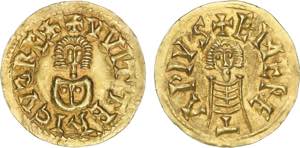 Visigodas - Viterico (603-610) - Ouro - ... 