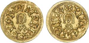 Visigodas - Sisebuto (612-621) - Ouro - ... 