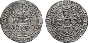 Portugal - D. Afonso V (1438-1481) - Silver ... 