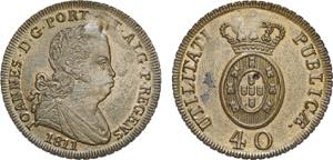 D. João Príncipe Regente - Pataco 1811; ... 