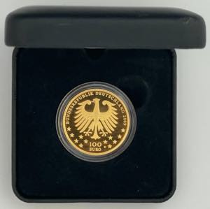 Alemanha - Ouro - 100 Euro, 2009; com ... 