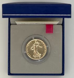 France - Gold - Monnaie de Paris - 1 Franc, ... 