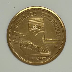 Medalhas - Ouro - Republica Portuguesa - ... 