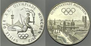 Medals - Germany - Prata - SPIELLE DER XX ... 