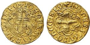 D. João II - Ouro - Cruzado; G.22.09; ... 