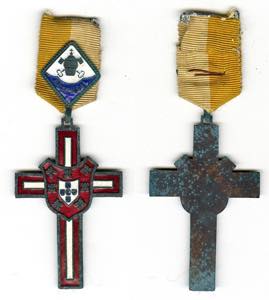 Insignias - Medalha religiosa portuguesa ... 