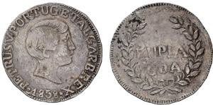 India - D. Pedro V (1853-1861) - Silver - ... 