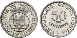 Mozambique - Republic - 50 Centavos 1951; ... 