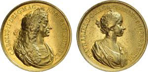 Medalhas - Ouro - ND - Dedicada à Infanta ... 