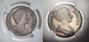 Medalhas - Prata - ND (1667) - CAROLUS II ... 