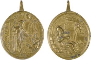 Religious Medals - 18th Century - Bronze - ... 