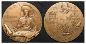 Medalhas - Bronze 1960 V Centenário da ... 