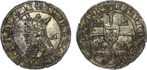 Portugal - Fernando I (1367-1383) - Barbuda; ... 