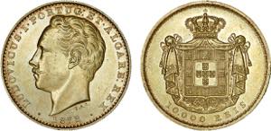 Portugal - Luís I (1861-1889) - Gold - 10 ... 