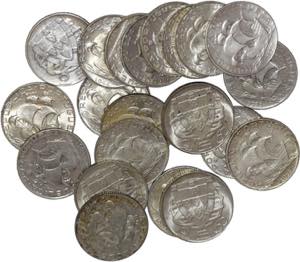 República - Lote (21 moedas) - 2$50 1932, ... 