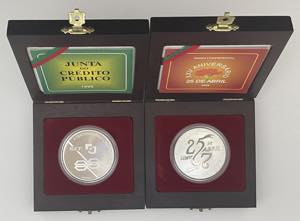 Portugal - Republic - Silver - 2 coins - II ... 