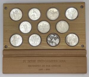 Spain - Sterling Silver - 11 coins - IV ... 