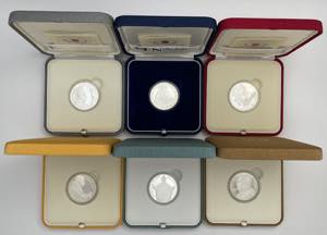 Vatican - Sterling Silver - 6 coins - ... 