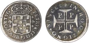 Portugal - Pedro II (1683-1706) - Silver - 3 ... 