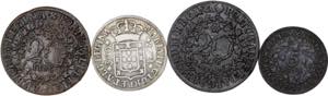 Azores - Maria I (1786-1799) - Lot (4 coins) ... 